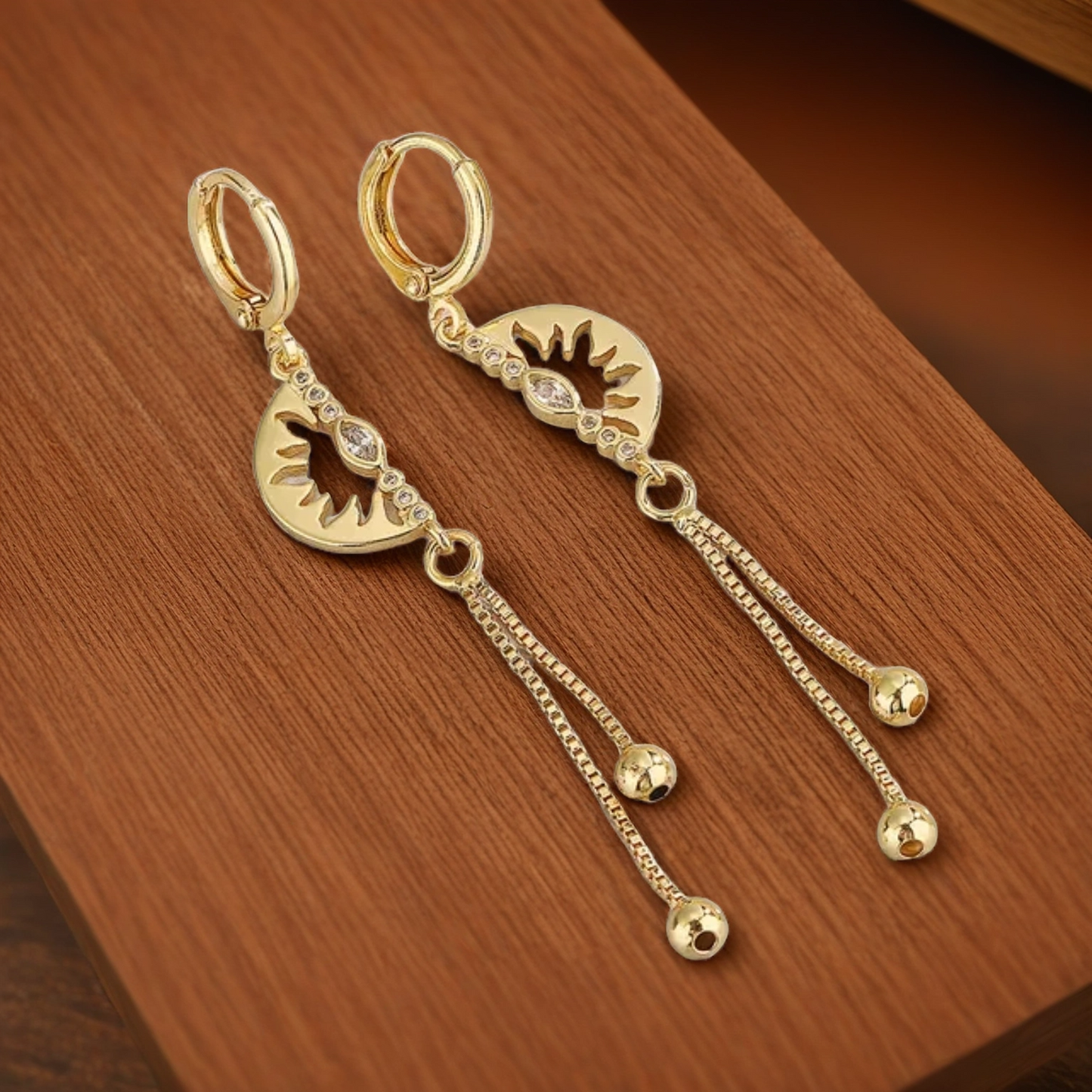 Boucles d’oreilles Rayon d’Or